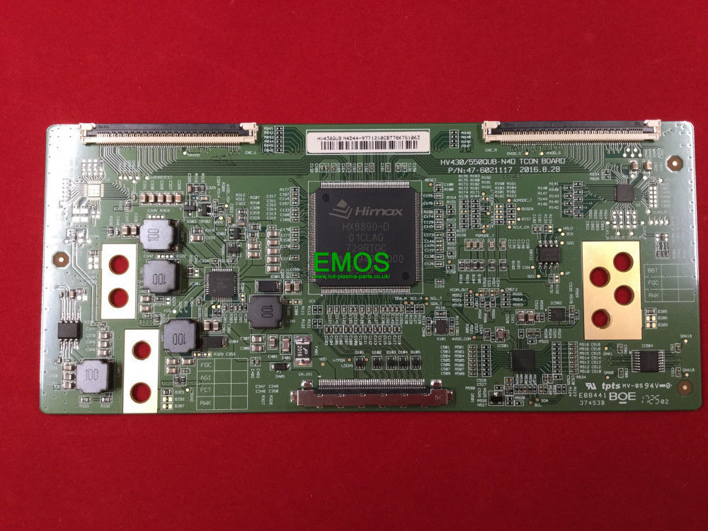 NEU HV430QUB 47-6021117 43UJ670V-ZD.BEKGLIP (HV430 / 550QUB-N4D) TCON BOARD